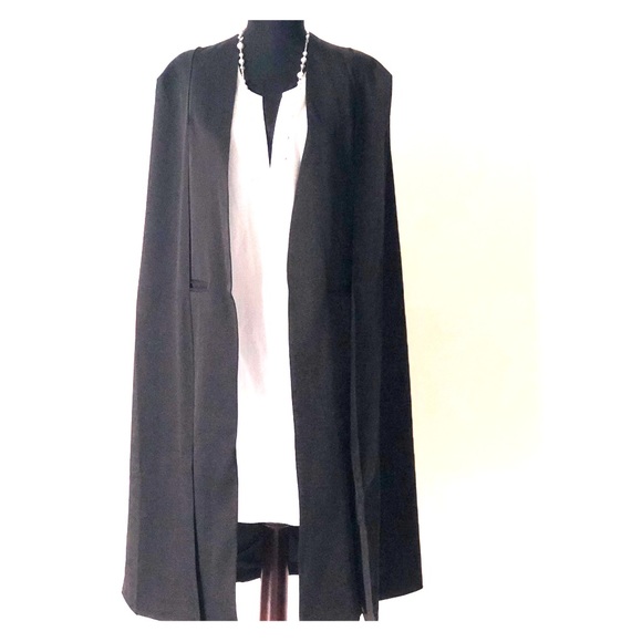 Women Casual Open Front Cape Cloak Trench Duster Coat Longline Cardigan Suit Coat